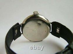 1910 Vintage Trench Swiss Watch Very Very RARE For Collectors