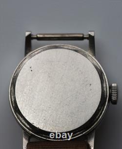 1940s Racine Gallet Military Watch WW II 15 Jewels Swiss Running Vintage Rare