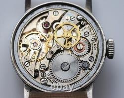 1940s Racine Gallet Military Watch WW II 15 Jewels Swiss Running Vintage Rare