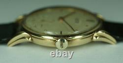 1944 Rare Vintage Tissot 18K Gold Cal. 27 Swiss Watch 33mm Sub Seconds