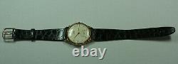 1944 Rare Vintage Tissot 18K Gold Cal. 27 Swiss Watch 33mm Sub Seconds