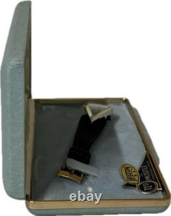 1950's Hilton Missile Unisex Dress Watch with Original Box & Tag RARE Swiss