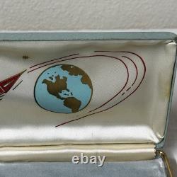 1950's Hilton Missile Unisex Dress Watch with Original Box & Tag RARE Swiss