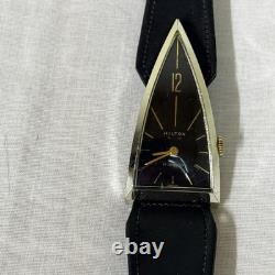 1950's Hilton Missile Unisex Dress Watch with Original Box & Tag RARE Swiss