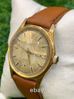 1950's Vintage Hislon Watch 17 Rubis Super Rare Luxury Manual 34mm Swiss Made