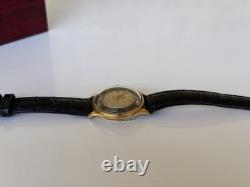 1950s Vintage Antecar Swiss Skeleton Art deco Watch Rare Exhibition manual 33mm