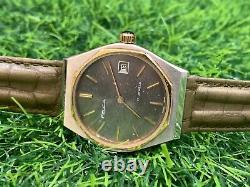 1950s Vintage Felca Mechanical Manual Watch 17 J Swiss Made 36mm Gents Very Rare