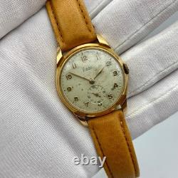 1950s Vintage Rare Liban Swiss Men's Antimagnetic Mechanical Watch Gold Tone