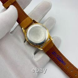 1950s Vintage Rare Liban Swiss Men's Antimagnetic Mechanical Watch Gold Tone