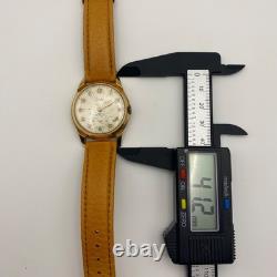 1950s Vintage Rare Liban Swiss Men's Antimagnetic Mechanical Watch Gold Tone