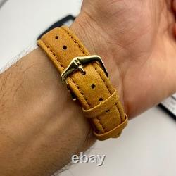 1950s Vintage Rare Liban Swiss Men's Antimagnetic Mechanical Watch Gold Tone