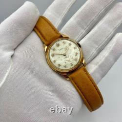 1950s Vintage Rare Liban Swiss Men's Antimagnetic Mechanical Watch Gold Tone