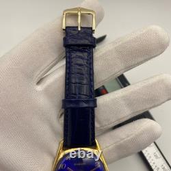 1960 Vintage RADIANT Watch Men's Stunning & Rare Blue Dial Swiss Made Mechanical
