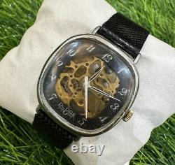 1960's Dodge Skeleton Vintage Watch Super Rare Swiss Made 34mm Gents Manual Wind