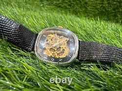 1960's Dodge Skeleton Vintage Watch Super Rare Swiss Made 34mm Gents Manual Wind