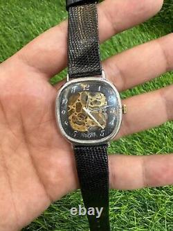 1960's Dodge Skeleton Vintage Watch Super Rare Swiss Made 34mm Gents Manual Wind