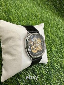 1960's Dodge Skeleton Vintage Watch Super Rare Swiss Made 34mm Gents Manual Wind