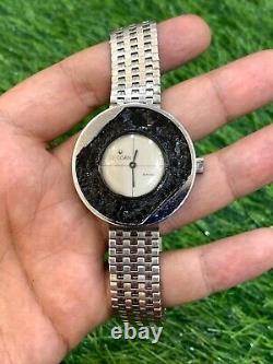 1960's Vintage De-coven Swiss Watch Ufo Unique Shape Manual Wind 41mm Men's Rare