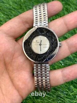 1960's Vintage De-coven Swiss Watch Ufo Unique Shape Manual Wind 41mm Men's Rare