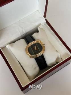 1960's Vintage Jupiter De Luxe Watch Rare Stone Textured Dial Swiss Manual 34mm