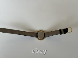 1960's Vintage Jupiter De Luxe Watch Rare Stone Textured Dial Swiss Manual 34mm