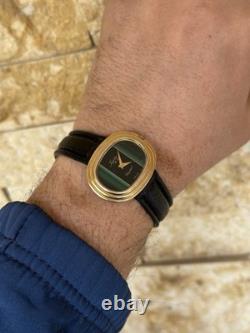 1960's Vintage Jupiter De Luxe Watch Rare Stone Textured Dial Swiss Manual 34mm