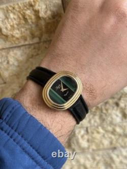 1960's Vintage Jupiter De Luxe Watch Rare Stone Textured Dial Swiss Manual 34mm