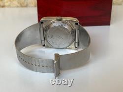 1970's Tenor-Dorly Jump Hour Automatic Swiss Vintage Men's Watch Space Age Rare