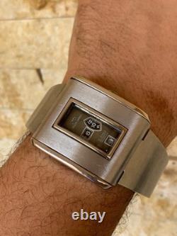 1970's Tenor-Dorly Jump Hour Automatic Swiss Vintage Men's Watch Space Age Rare