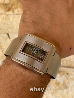 1970's Tenor-Dorly Jump Hour Automatic Swiss Vintage Men's Watch Space Age Rare