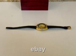 1970's Vintage Sandoz Watch Manual Wind Yellow 34mm 17 Jewels Swiss Made Rare