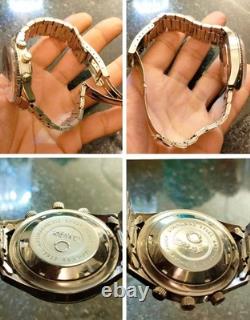 1970s Vintage and Very Rare Model Automatic Swiss Omax Crystal World Time