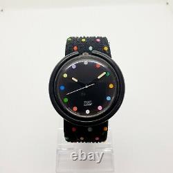 1988 Rare Swatch Pop Watch, Vintage 1980s Dots Pop Swatch Swiss Watch Rare Model
