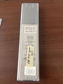 1997 Rare Vintage Pop SWATCH Skeletonized Swiss Made Retro Pop Swatch BNIB WORKS