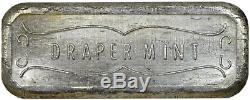 3 oz Silver Bar Swiss of America Vintage Draper Mint. 999 Fine RARELY SEEN BAR