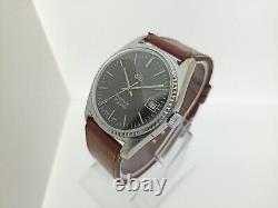 ALFA AUTOMATIC BLACK DIAL ETA 2783 SWISS MADE VINTAGE RARE Mens WATCH