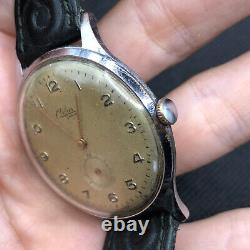 ARBAR Geneve Vintage Swiss Watche Rare 37mm 1960's Rare