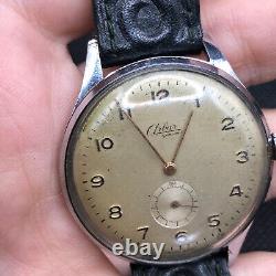 ARBAR Geneve Vintage Swiss Watche Rare 37mm 1960's Rare