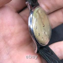 ARBAR Geneve Vintage Swiss Watche Rare 37mm 1960's Rare