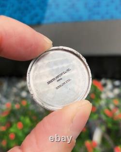 ARISTO Vintage Military Mens Swiss Watch c. 1940s Art Deco Patina Rare VTG