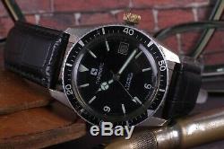 Agon Chromatic DIVER Shockproof Vintage Rare Swiss Gent's Watch 17 Jew /Serviced
