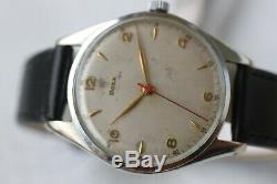 Amazing Big Men's Vintage Mechanical Swiss Doxa Antimagnetic Original Very Rare