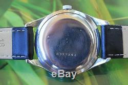 Amazing Big Men's Vintage Mechanical Swiss Doxa Antimagnetic Original Very Rare