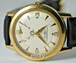 Amazing Chevron Crest Rotomatic Vintage Wristwatch Swiss Made Rare Watch 1950's
