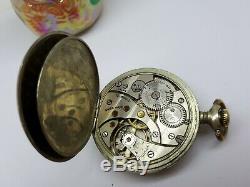 Antique Cortebert Vintage Swiss Rolex Pocket Watch Special Cal. 616 Rare Running