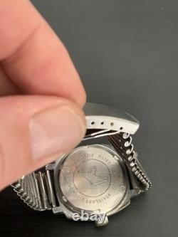 Antique Rare Edox Swiss Vintage Automatic Sport Watch