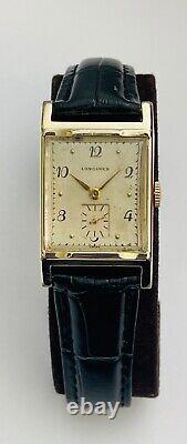 Antique Vintage Longines Watch Swiss Geneva Montreal 10K Gold Filled Serviced