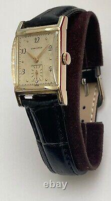 Antique Vintage Longines Watch Swiss Geneva Montreal 10K Gold Filled Serviced