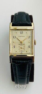 Antique Vintage Longines Watch Swiss Geneva Montreal 10K Gold Filled Serviced