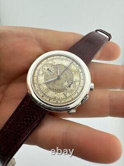 Arsa Chronograph Calibre Venus 165 Rare Case Vintage Work Swiss Made